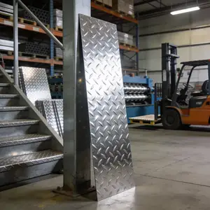 Нержавеющий лист рифлёный